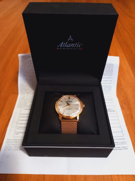 Vând ceas Atlantic Super De Lux / NOU