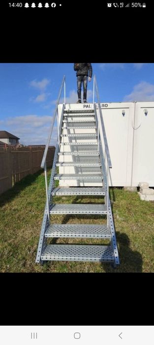 Scara zincata galvanizata la comandă oriunde în tara oferim și montaj