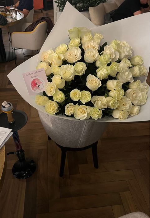 Букет цветов, 1 метр, свежие