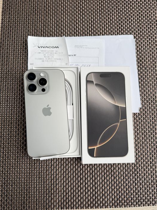 256!ЛИЗИНГ*70лв/м iPhone 16 pro*Natural Titanium айфон 16 про