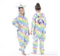 pijama copii unicorn