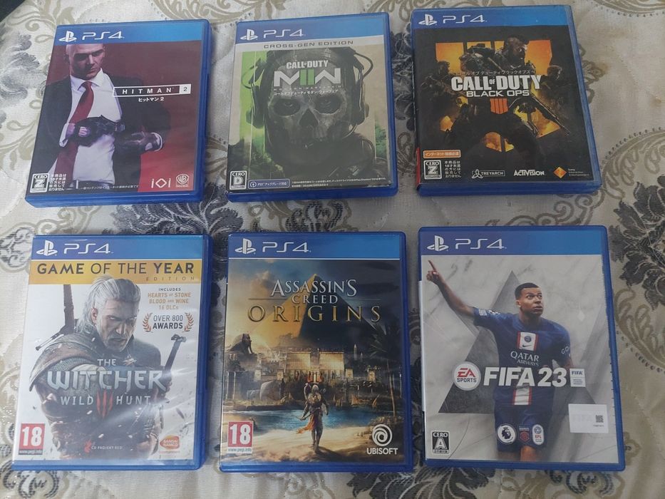 Playstation 4 pro 1Tb 2ta joystik Top o'yin disklari bilan