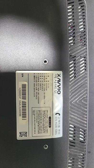 Monitor XAVVIO 20 d. 19 d.