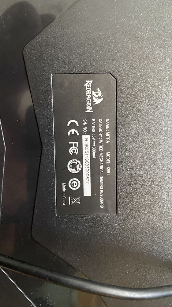 Reddragon клавиатура механична
