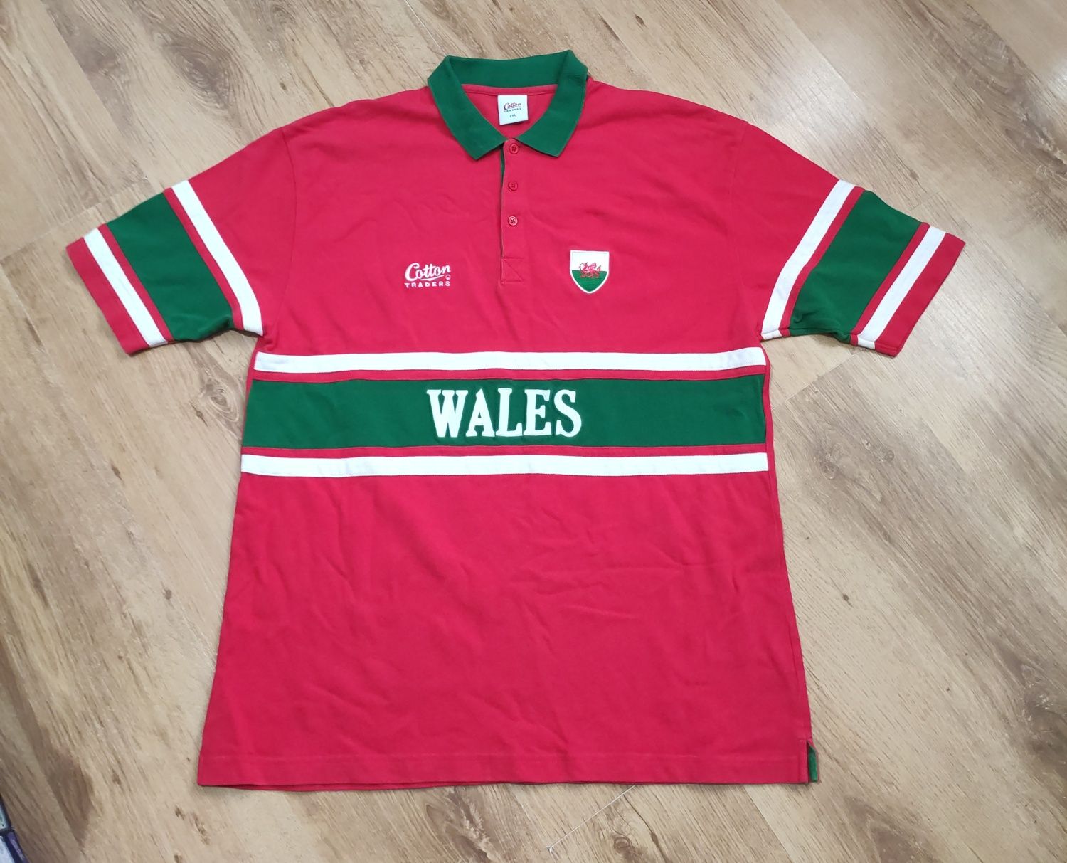 Tricou Rugby Tara Galilor Wales mărimea XXL