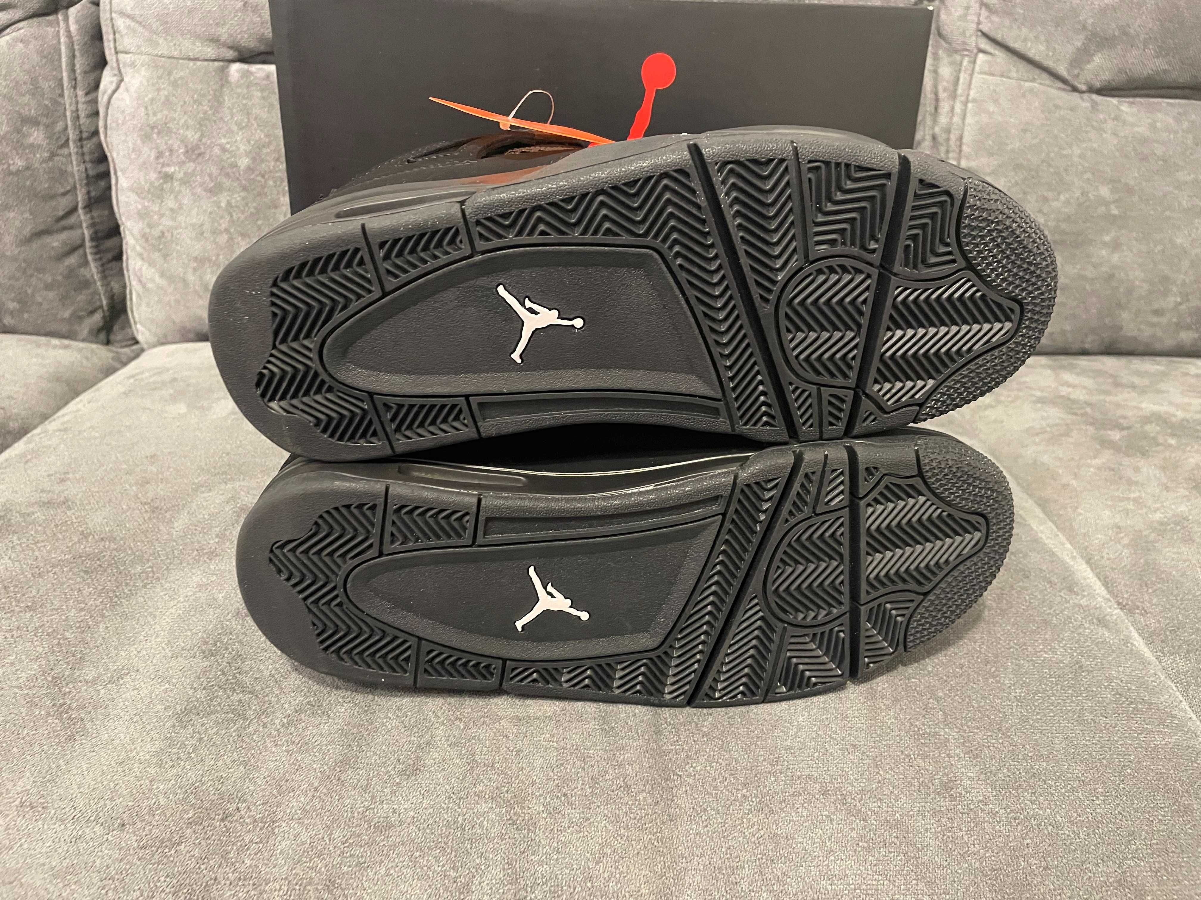 NIKE Air Jordan 4 Retro "Black Cat 2020" sneakers nr 37,5 si 39