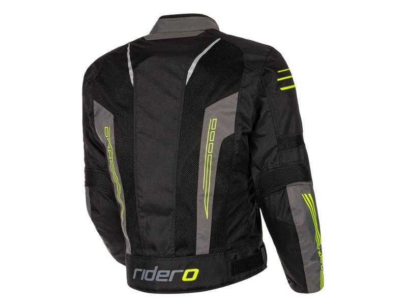 Големи текстилни якета за мотор RIDERO протектори и подплата 4XL-5XL