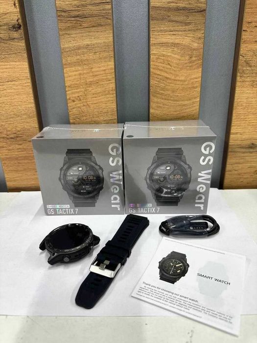 GS Wear/Garmin/Tactix 7/Fenix 7/GPS/NFC/Звонки, Уведомления/ Tactix 8
