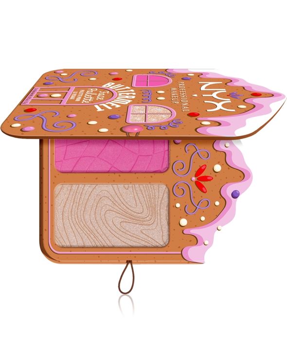 Палитра NYX-руж и хайлайтър НОВА!