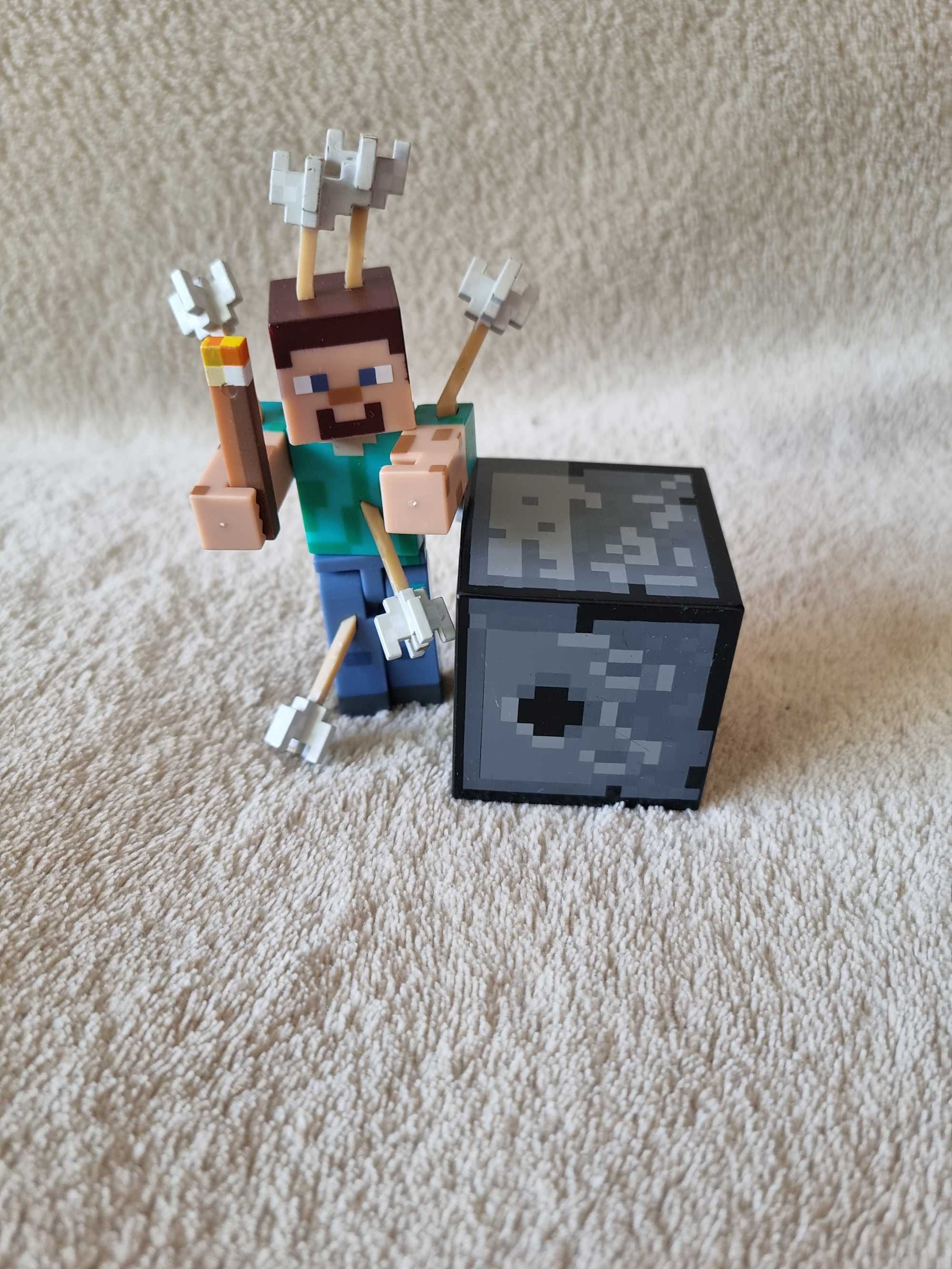 Figurina Minecraft 4 Action Steve With Arrows
