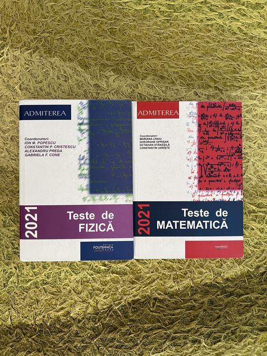 Culegeri Mate Fizica Politehnica 2021