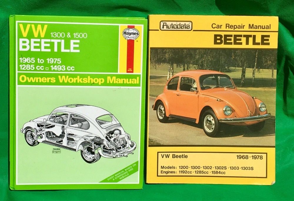 Manual auto Haynes VW Transporter 1968-90, Autobooks Beetle 1954-2000