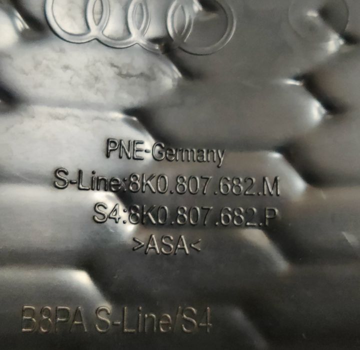 Grile proiectoare Audi A4 b8.5 sline si normala