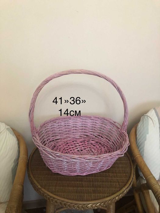 корзины плетённые