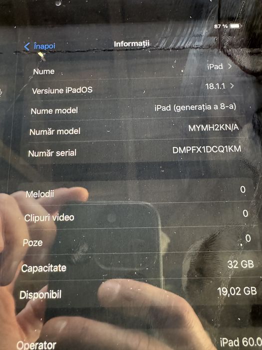 Ipad gen 8 2020 utilizat