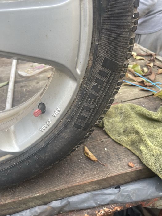 Jante originale VW PASSAT 205/50 R17 cu cauciucuri iarna