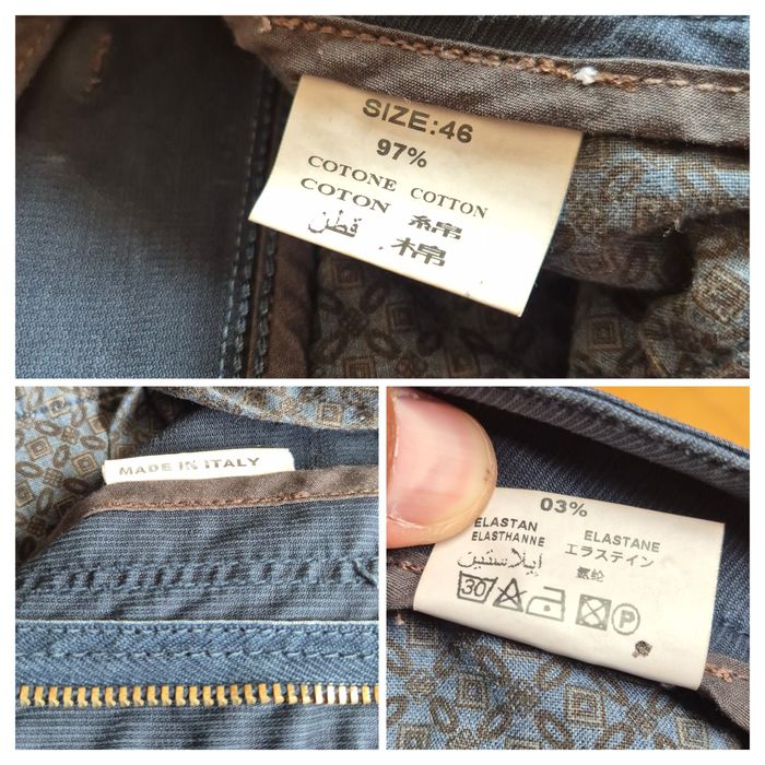 Pantaloni Bărbați Primo Emporio, Mărimea 46 (XS), Fabricat în Italia