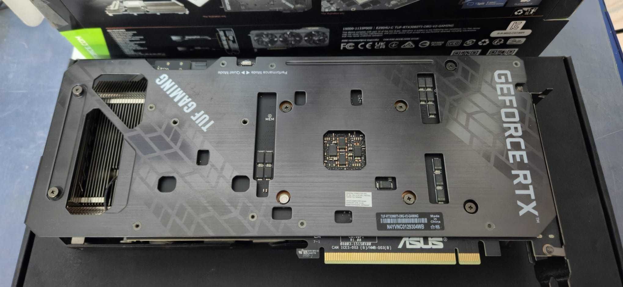 Vand placa video Asus TUF RTX 3060 Ti OC V2 8GB GDDR6 256-bit