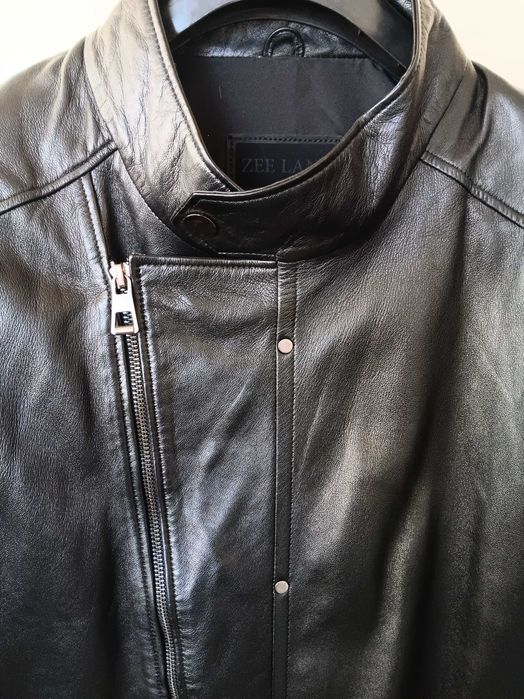 Мъжко яке естествена кожа VERA PELLE НОВО