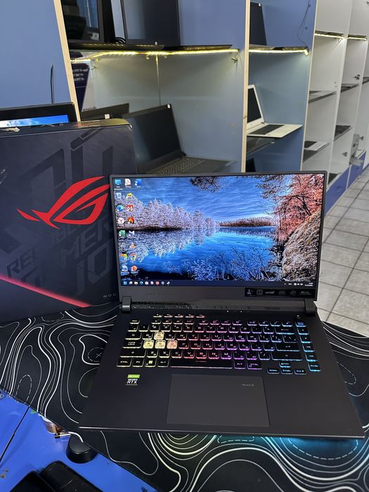 ROG Strix Ryzen 7-4800H ОЗУ-16ГБ ССД-512ГБ GeForce RTX3050 емкость 72%