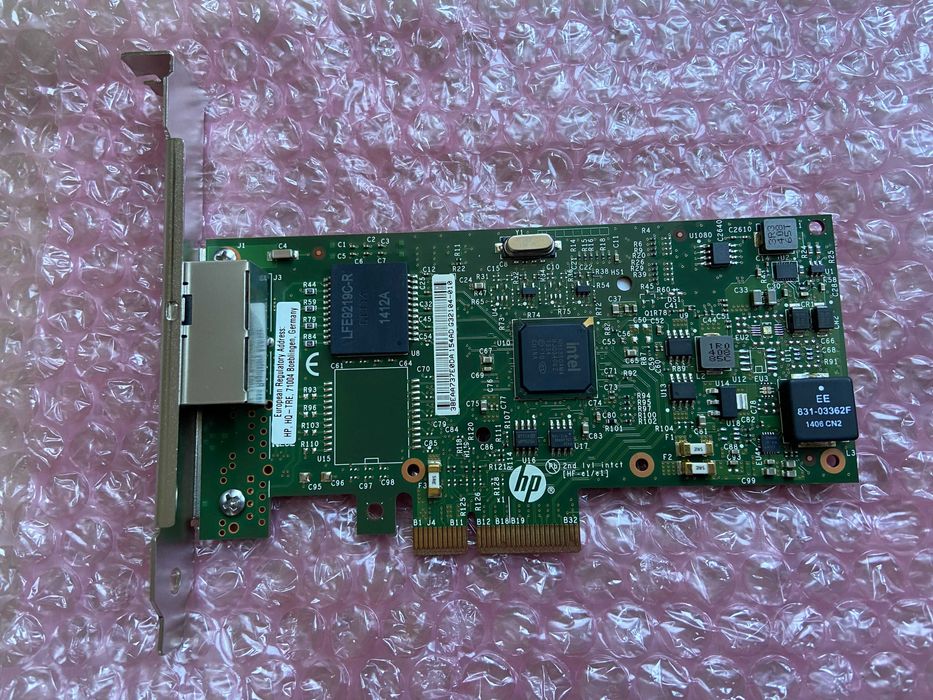 HP 361T – 2x 1GbE RJ-45 FP гигабитов мрежови адаптер