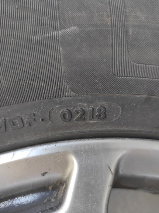 ДжантиR15 5х114.3 ЕТ 45 J6.5 подарък vredestein 205/65 15 dot 0218
