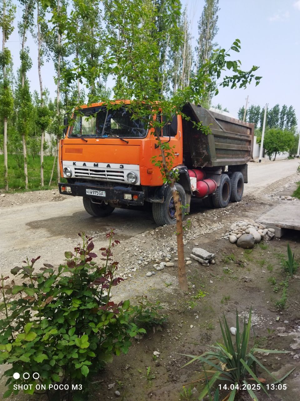 КАМАЗ  5511 в рабочем состоянии