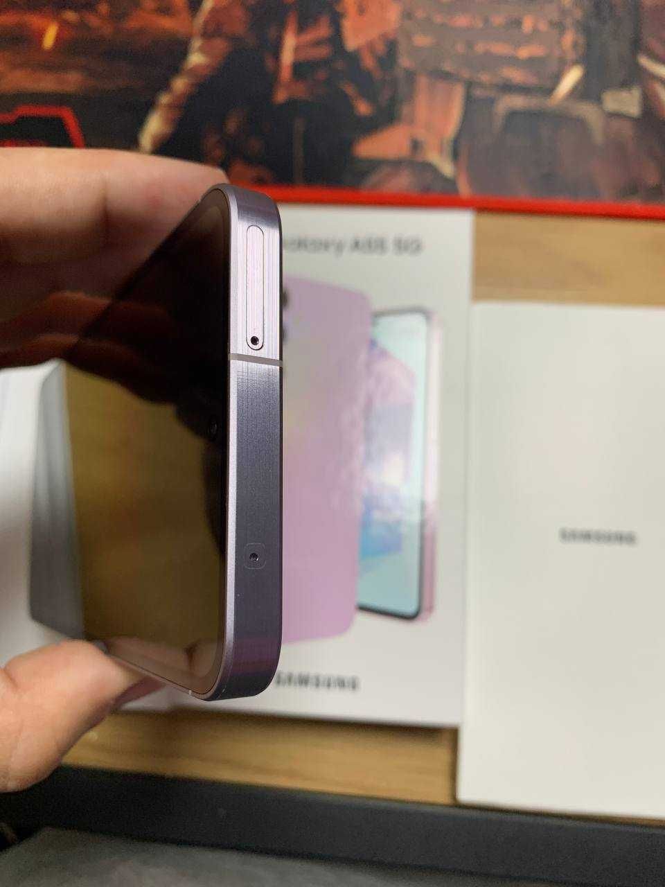 Смартфон Samsung Galaxy A55 5G, 8GB, 128GB, Lilac - SM-A556BLVAEUE