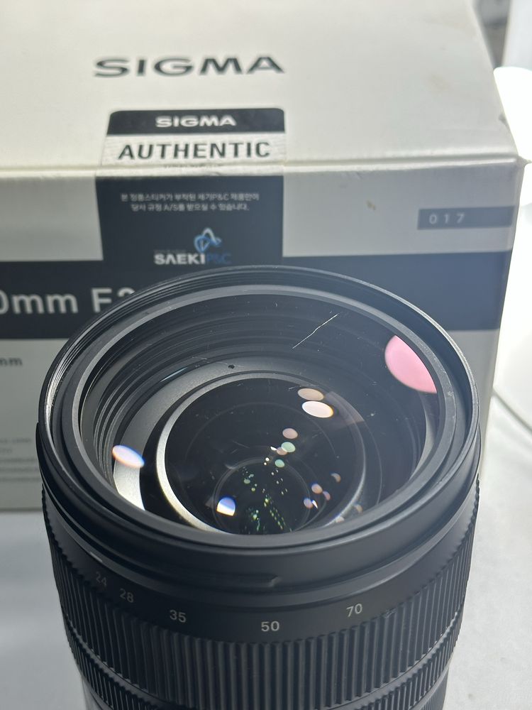 Объектив Sigma 24-70 f/2.8 DG OS HSM Art Canon EF