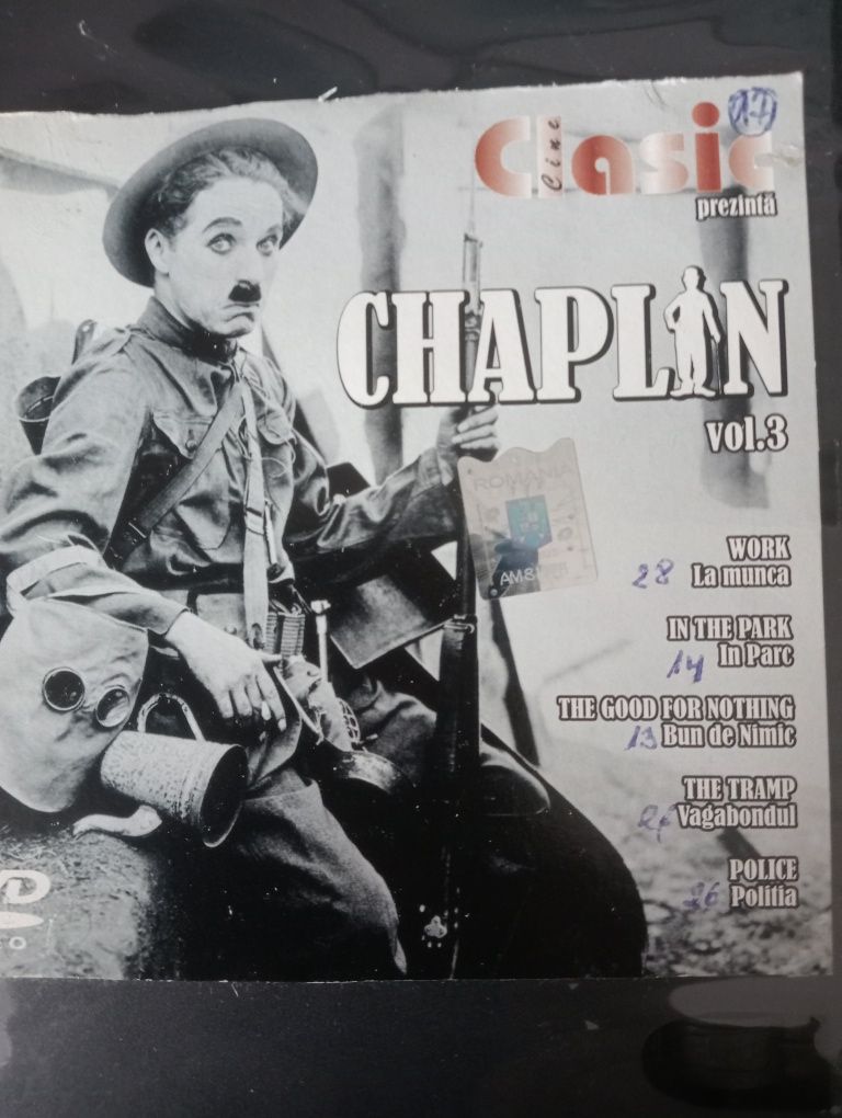 Dvd - Stan si Bran, Chaplin,  Jandarmul la New York