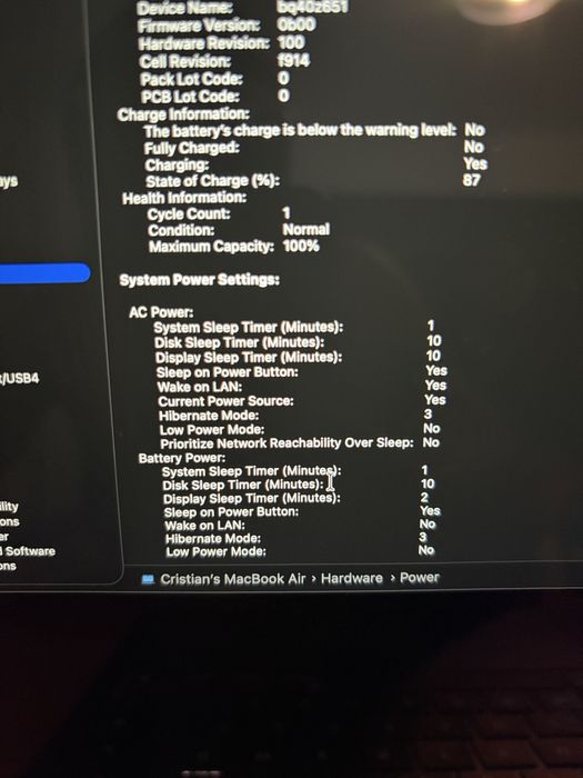 Nou! Macbook Air 13” M2, 16/256, Factura + Garantie eMag