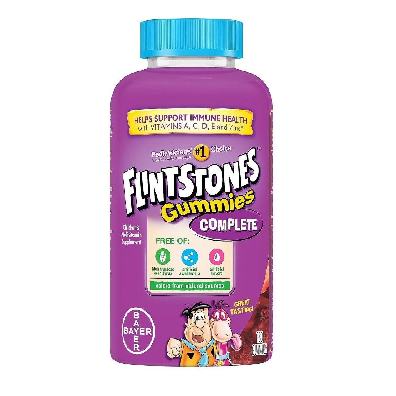 Flintstones Витамины Полные жевательные конфеты, детские витамины с ви