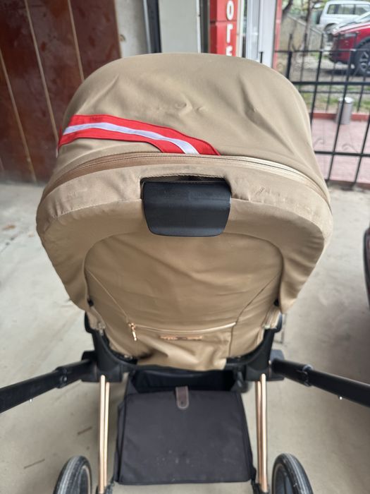 Cybex Priam 3 Platinum by Karolina Kurkova rose gold