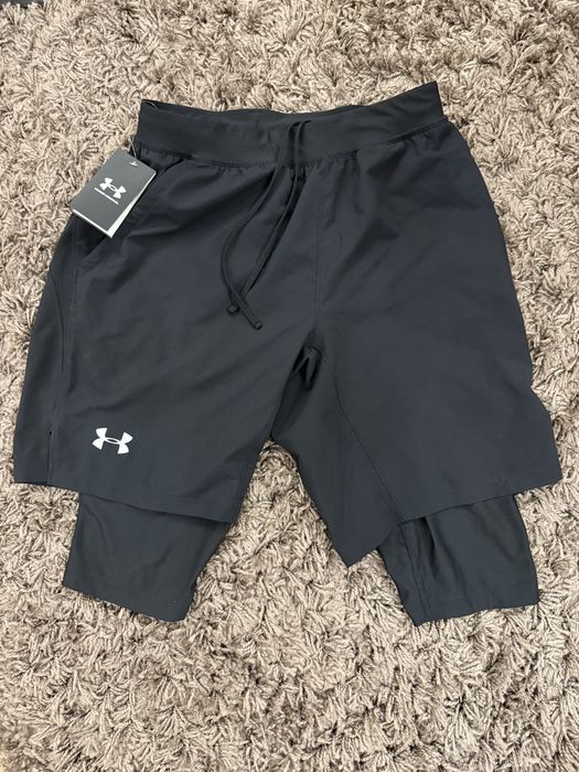 Under Armour Launch 7 2 в 1 къси панталони
