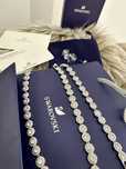 Set Swarovski Angelic Argintiu