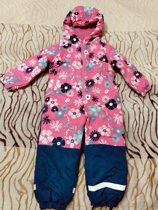 Зимний комбинезон на девочку 110см
