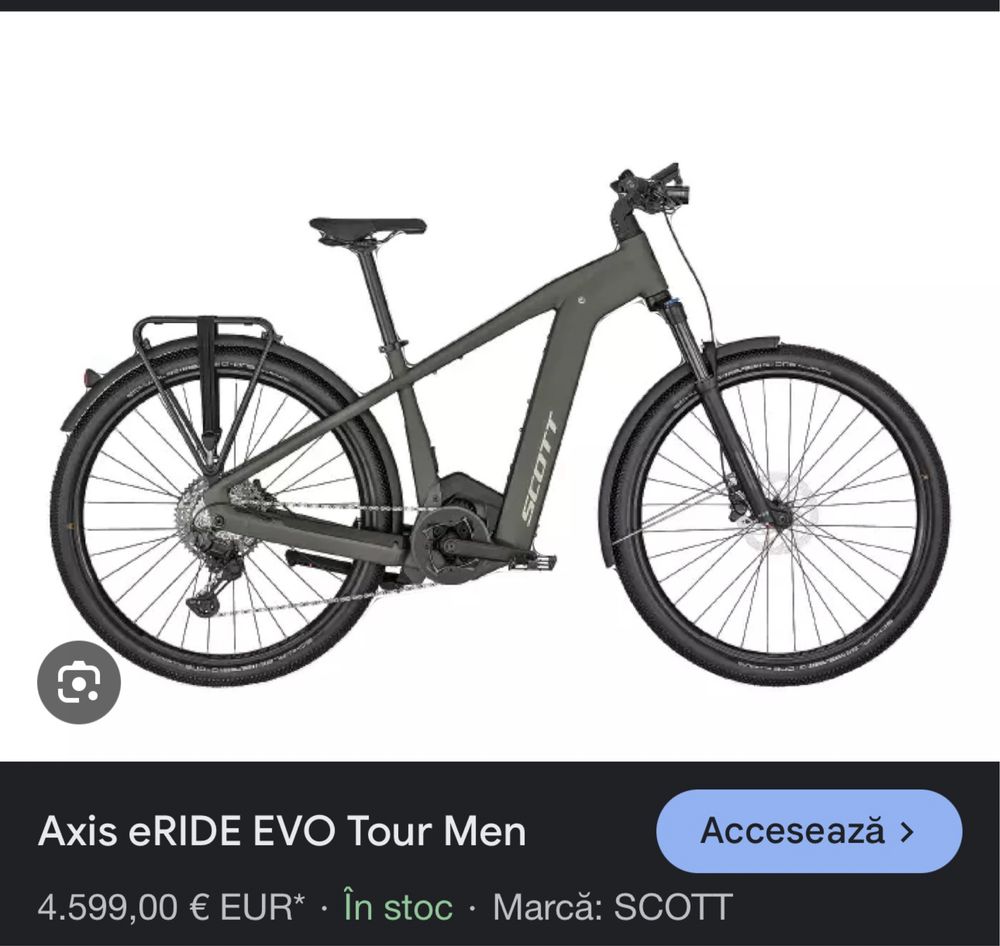 Bicicleta Electrica Scott Axis eride  (Cube Trek Ktm Cannondale Focus)