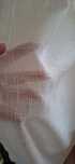 NOU!!! 3 BUC - Perdea tulle alba model ploaie