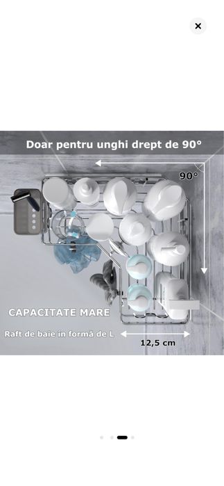 Raft colt dus din inox