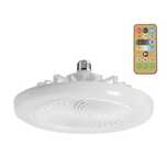 Ventilator de tavan terasa camera cu telecomanda lumina bec led lustra
