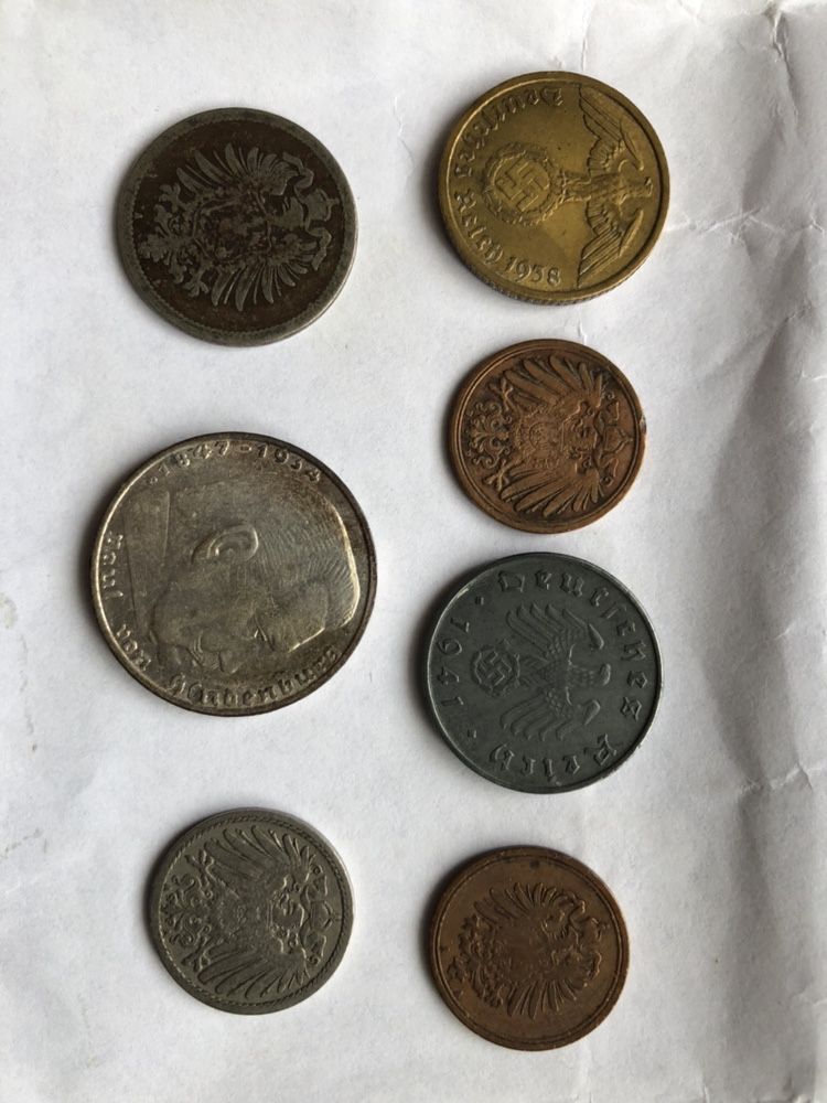Монеты. Германия, Пфеннинги.