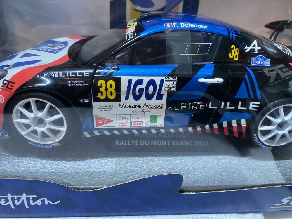 Macheta 1/18 Renault Alpine A110 R-Gt raliu