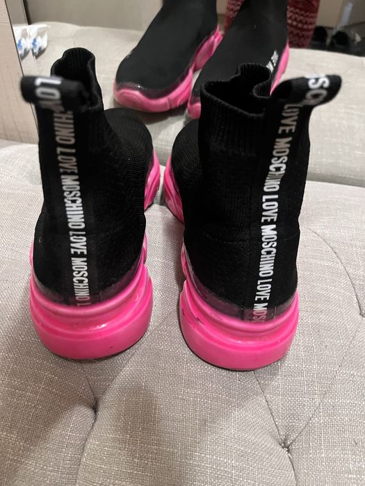 Спортни обувки тип чорап Love Moschino