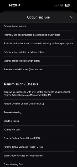Porsche Cayenne S / Paket GTS