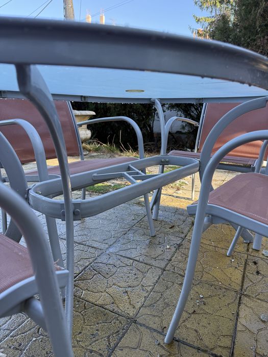 Градинска маса + 4 стола