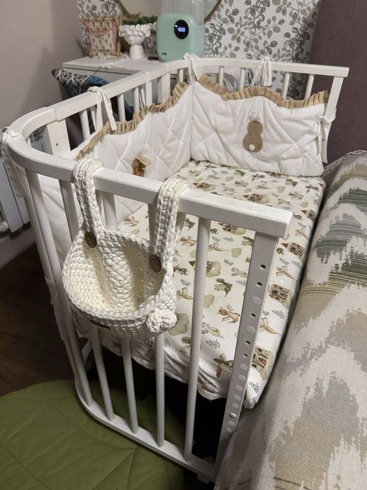 Кроватка приставная