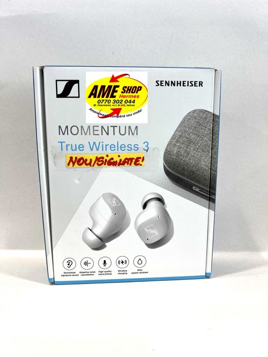 Căști Sennheiser Momentum True Wireless 3, NOU/Sigilate!