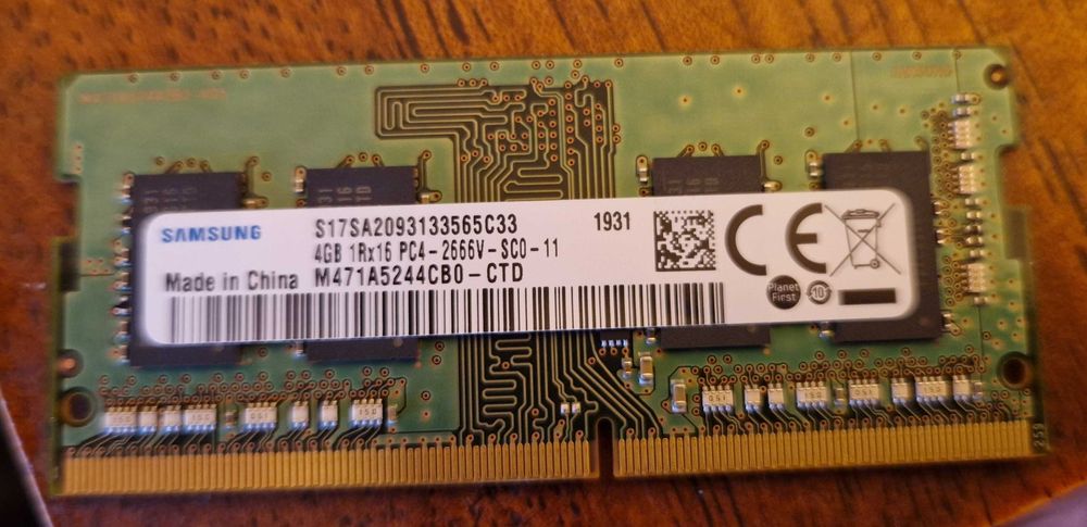 Memorie laptop Samsung 4Gb, 2666 MHz
