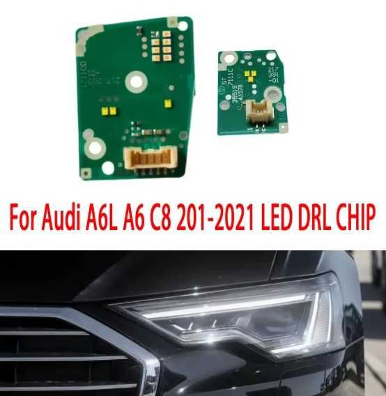 Платки за фар Audi A6 C8 LED 2018-  ( К-т за 2 фара)