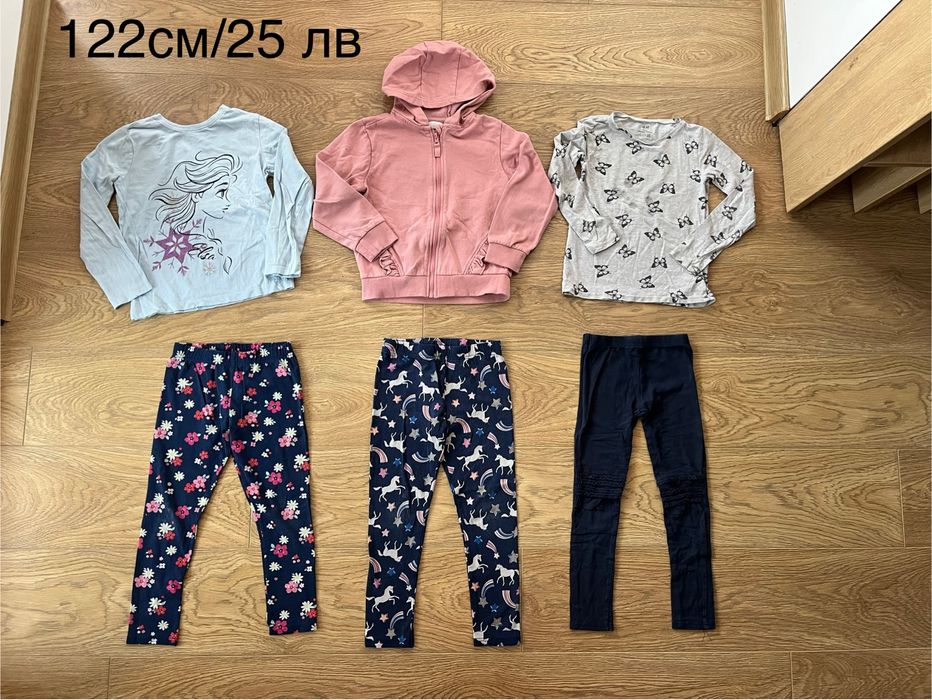 Употребявани Дрехи за момиче, 122 и 128см